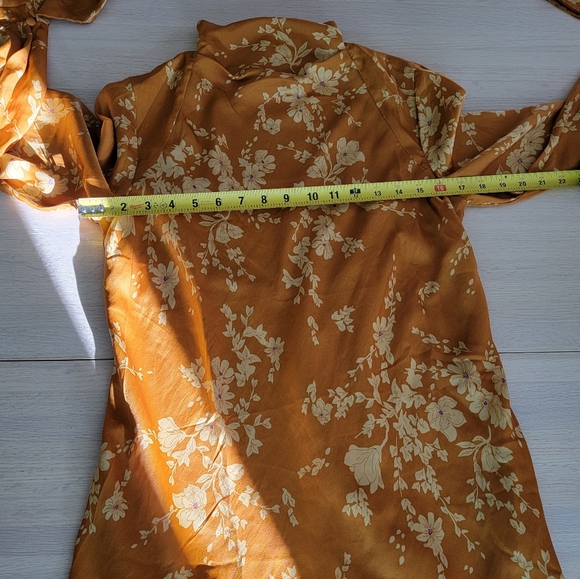 🚫SOLD🚫 Free People Aries Printed Cutout Mini Dress - Picture 10 of 13